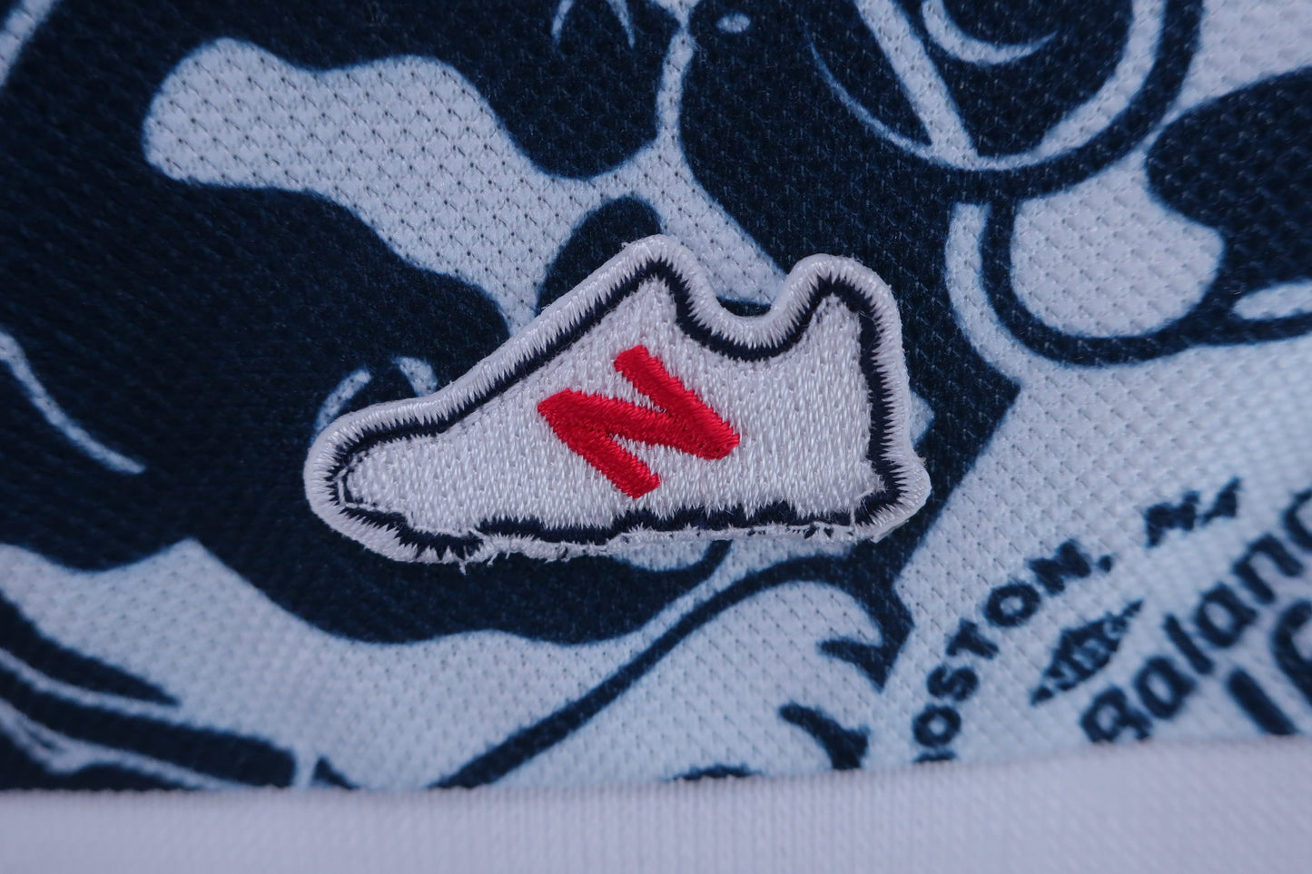 New Balance golf(ニューバランスゴルフ) ワンピース 白ネイビーパグ柄 レディース 0 012-9124502 A