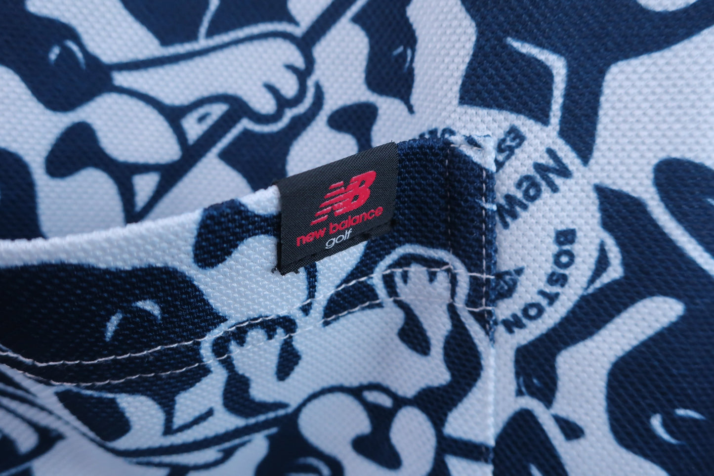 New Balance golf(ニューバランスゴルフ) ワンピース 白ネイビーパグ柄 レディース 0 012-9124502 A