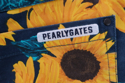 PEARLY GATES(パーリーゲイツ) スカート ネイビーひまわり柄 レディース 00 055-9134506 ゴルフ用品 2408-0111 中古