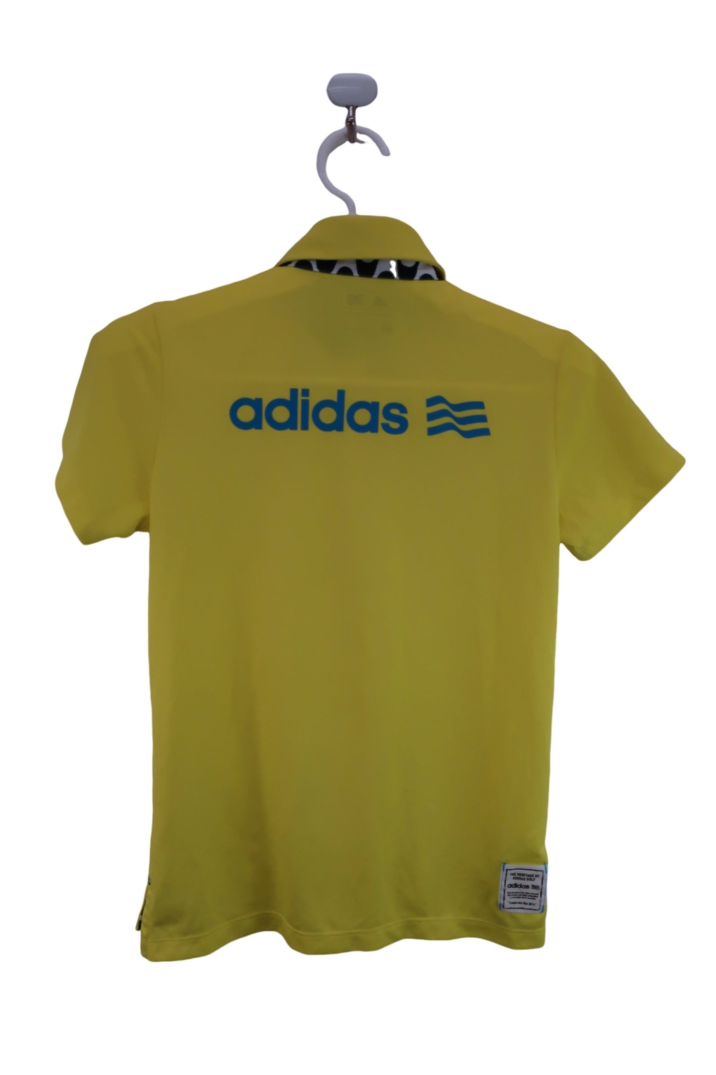 adidas(アディダス) ポロシャツ 黄色 レディース S ゴルフ用品 2408-0115 中古