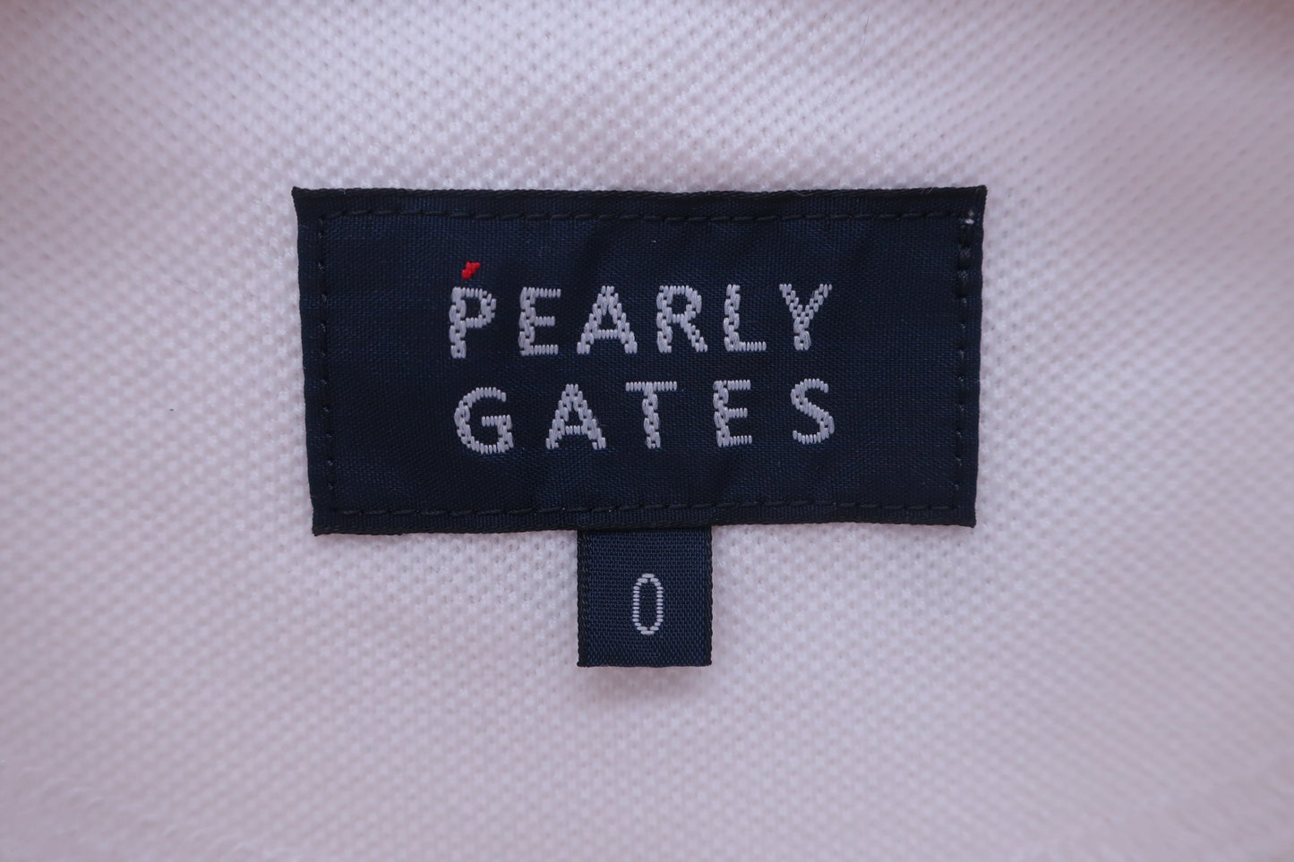 PEARLY GATES(パーリーゲイツ) ポロシャツ 白 レディース 0 055-1260002 B