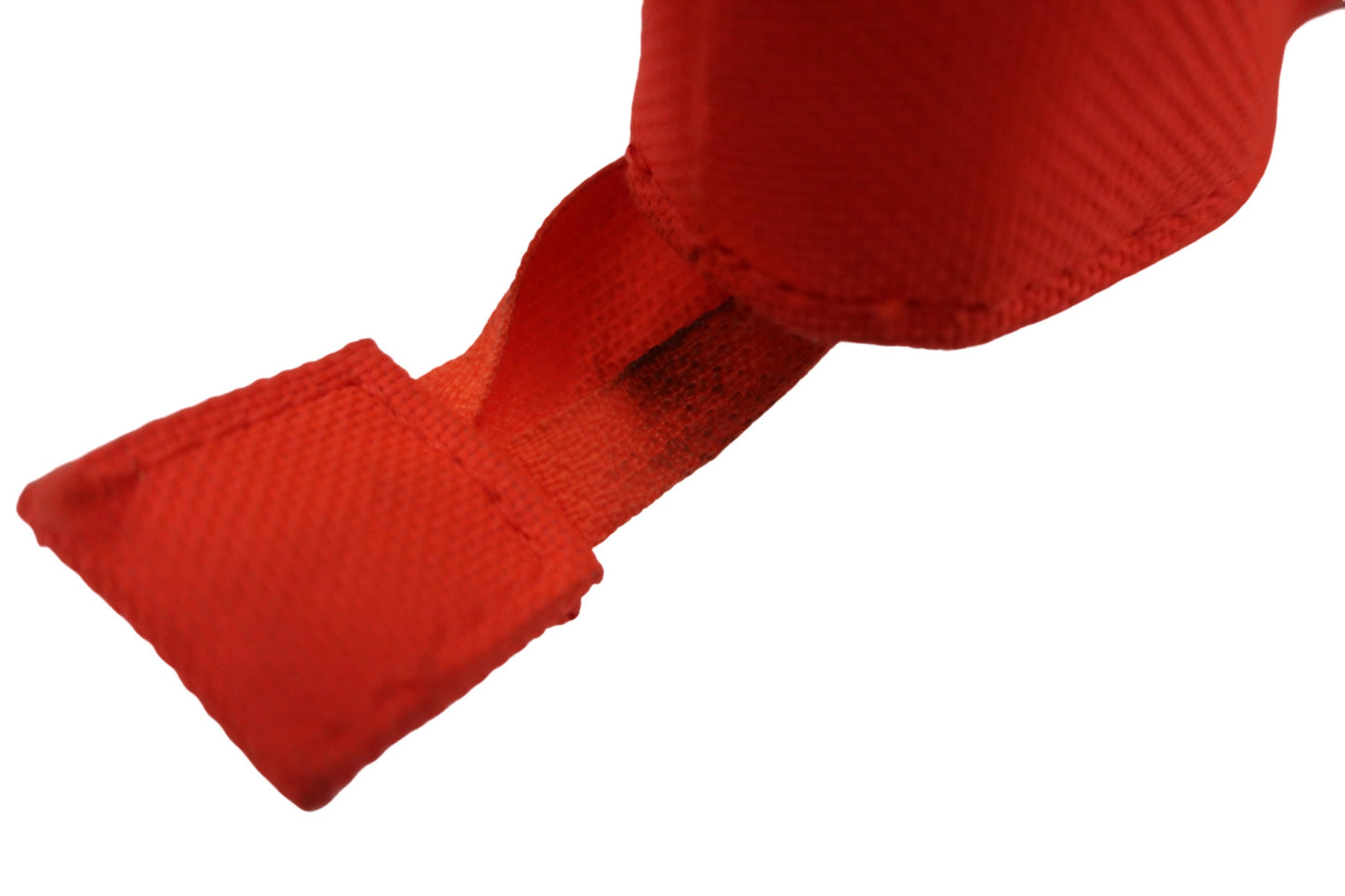 【美品】Jack Bunny(ジャックバニー) カートバッグ ネオンオレンジ フリーサイズ ゴルフ用品 2408-0122 中古