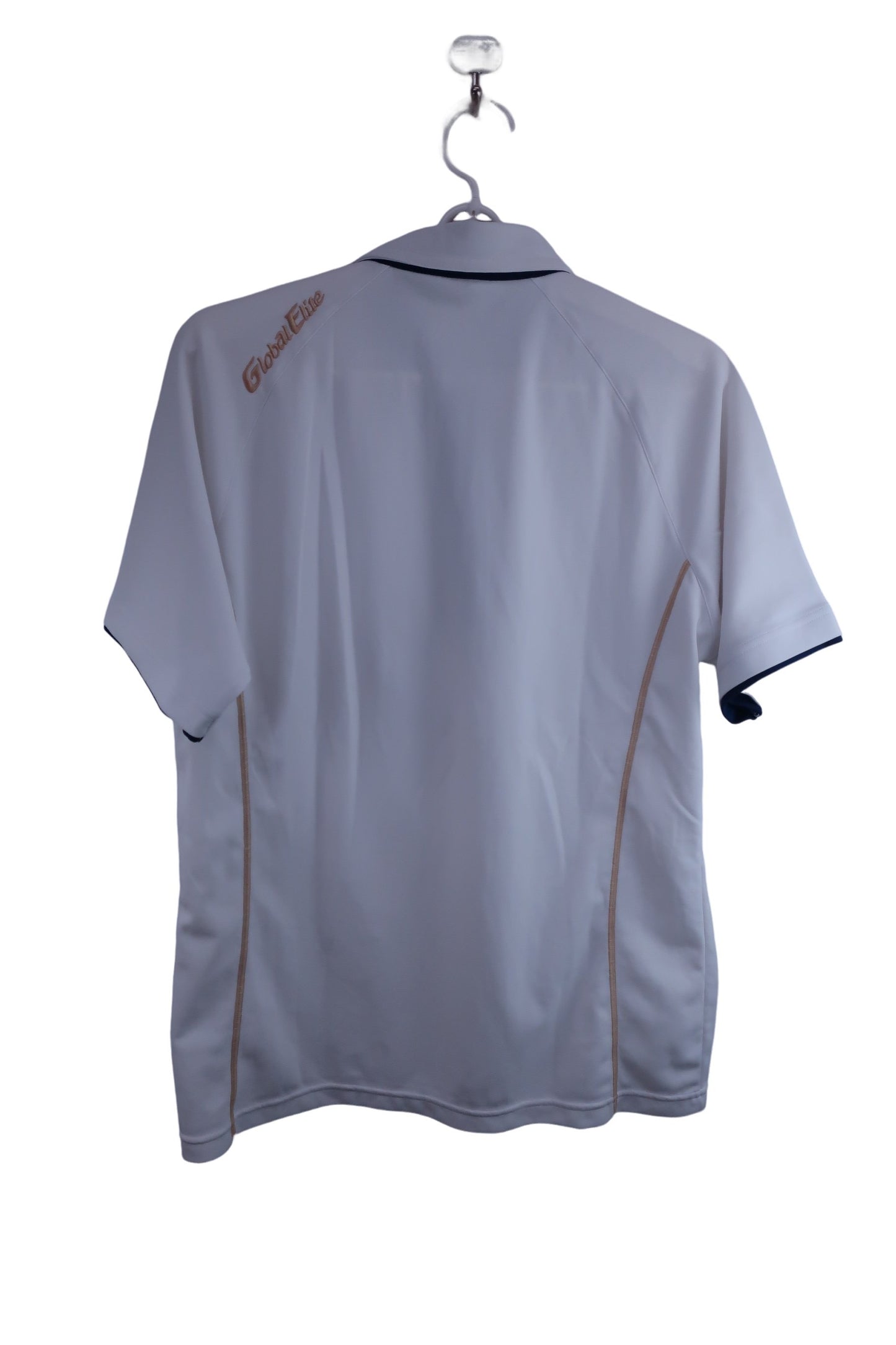 【美品】MIZUNO(ミズノ) ポロシャツ 白 レディース O ゴルフ用品 2408-0126 中古