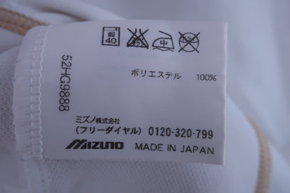 【美品】MIZUNO(ミズノ) ポロシャツ 白 レディース O ゴルフ用品 2408-0126 中古
