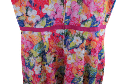 【美品】KISS ON THE GREEN(キスオンザグリーン) ワンピース 花柄 レディース 2 ゴルフ用品 2408-0153 中古