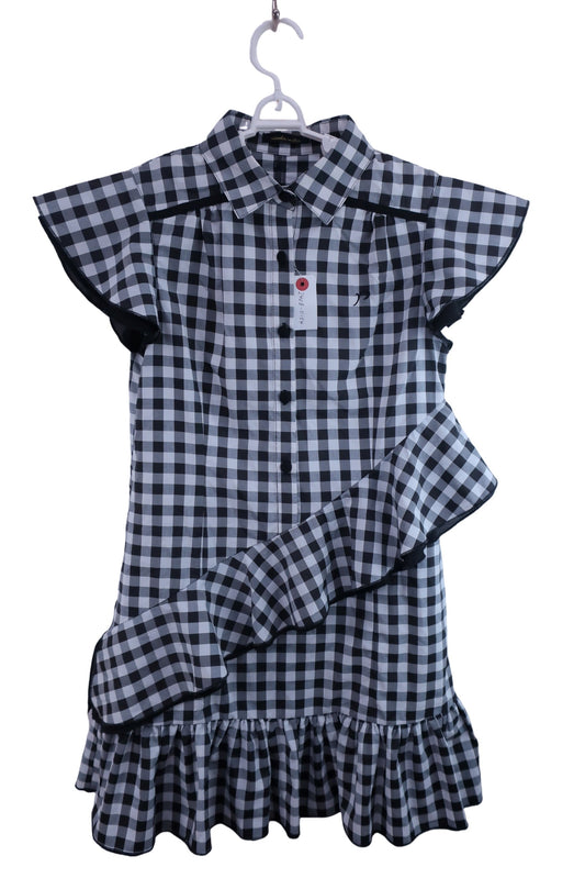 rienda suelta(リエンダスエルタ) ワンピース 白黒チェック レディース S A