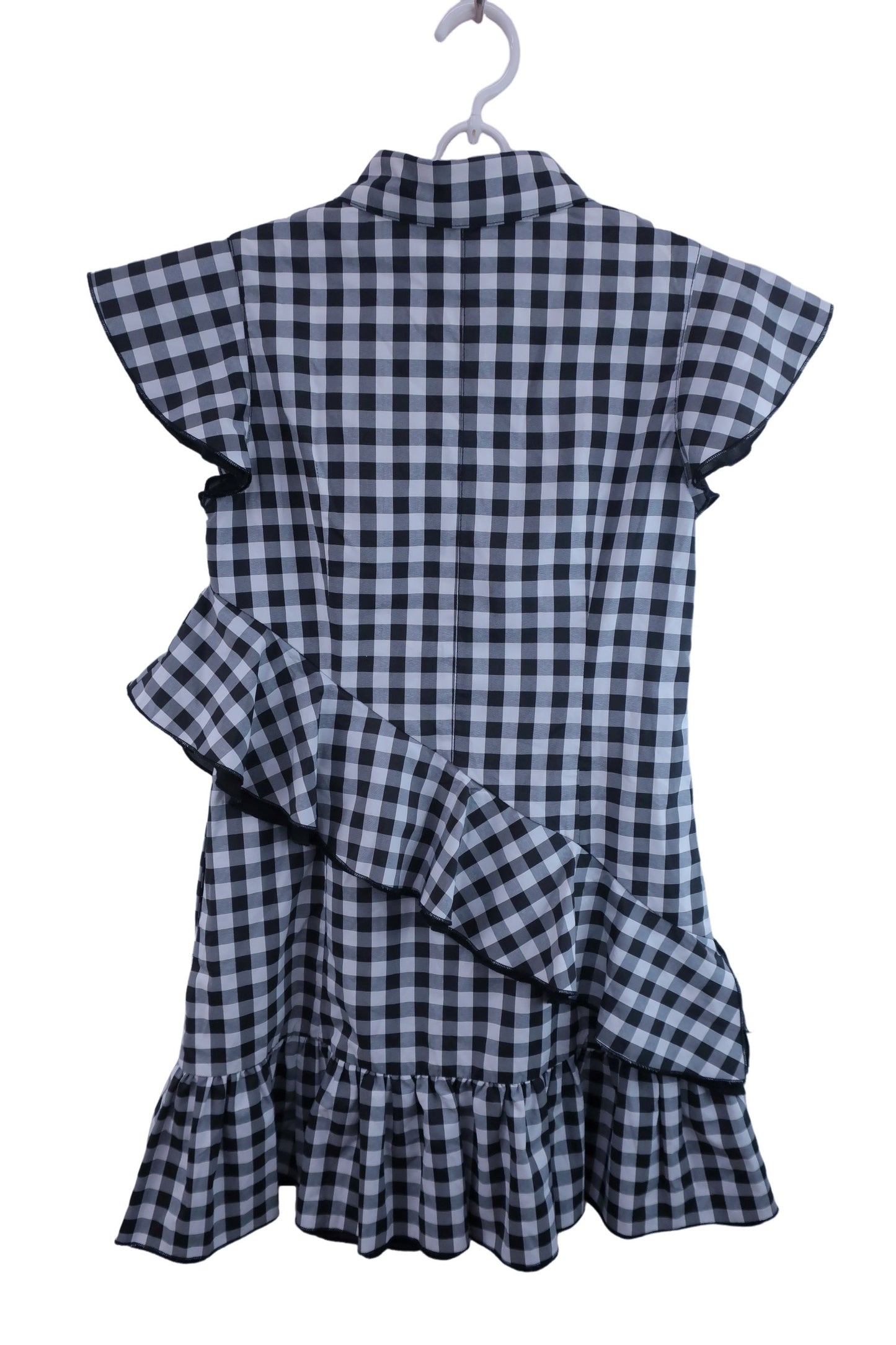 rienda suelta(リエンダスエルタ) ワンピース 白黒チェック レディース S A