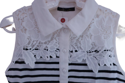 【美品】rienda suelta(リエンダスエルタ) ノースリーブワンピース 白 レディース S ゴルフ用品 2408-0158 中古