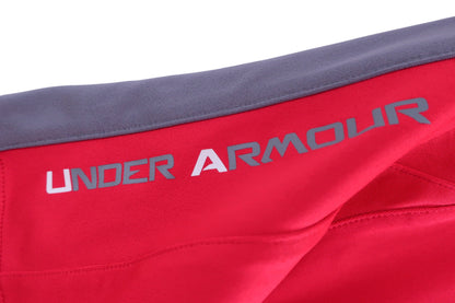 【美品】UNDER ARMOUR(アンダーアーマー) ポロシャツ 赤 メンズ XL ゴルフ用品 2408-0166 中古