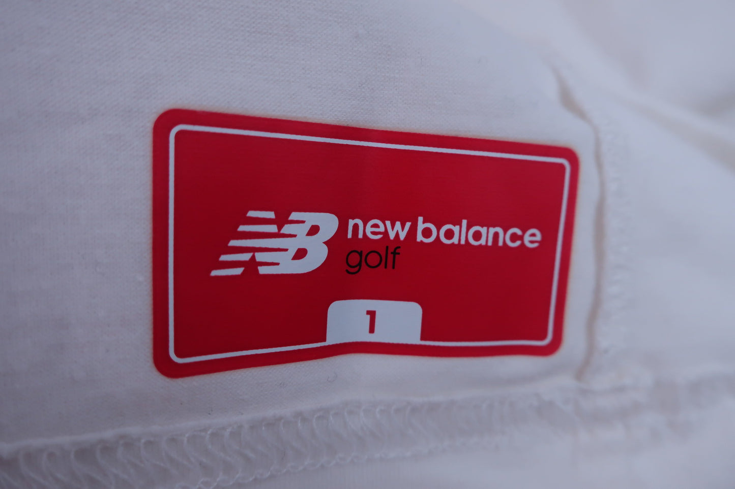 New Balance golf(ニューバランスゴルフ) 半袖モックネックシャツ 白黒 レディース 1 B