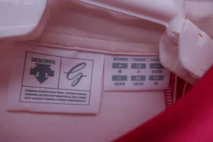 DESCENTE(デサント) ポロシャツ ピンク白 レディース M DGWNJA01 N