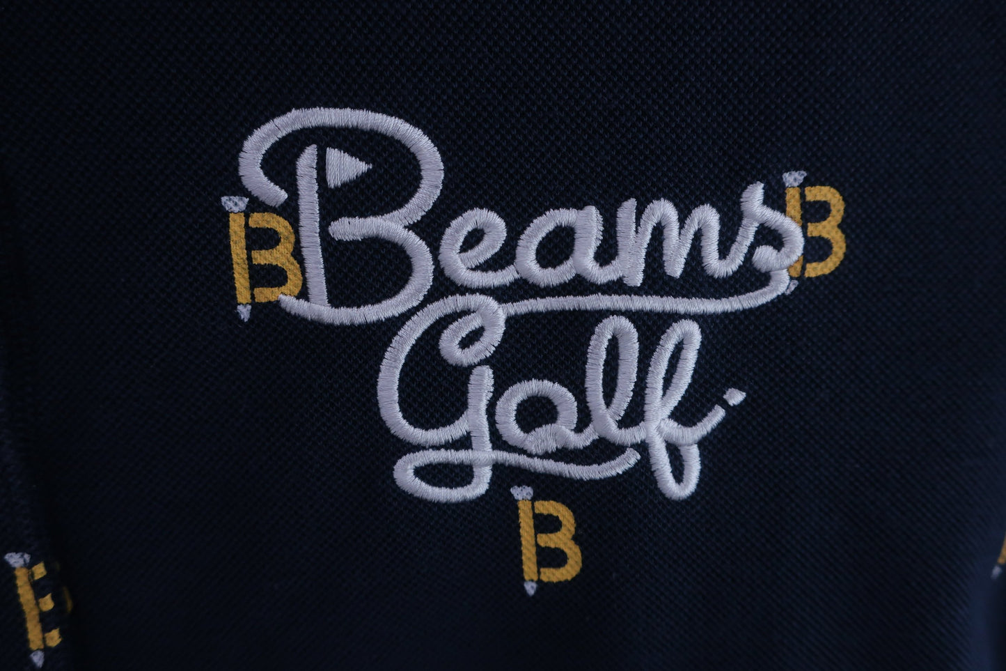 BEAMS GOLF(ビームスゴルフ) ポロシャツ ネイビー レディース S B