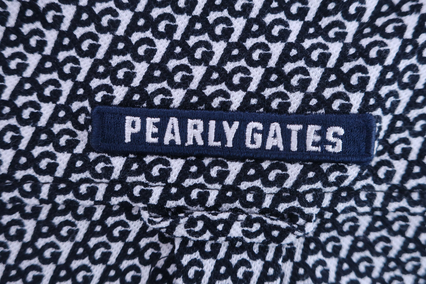 PEARLY GATES(パーリーゲイツ) 長袖シャツ ネイビーPG柄 レディース 0 055-9261808 A