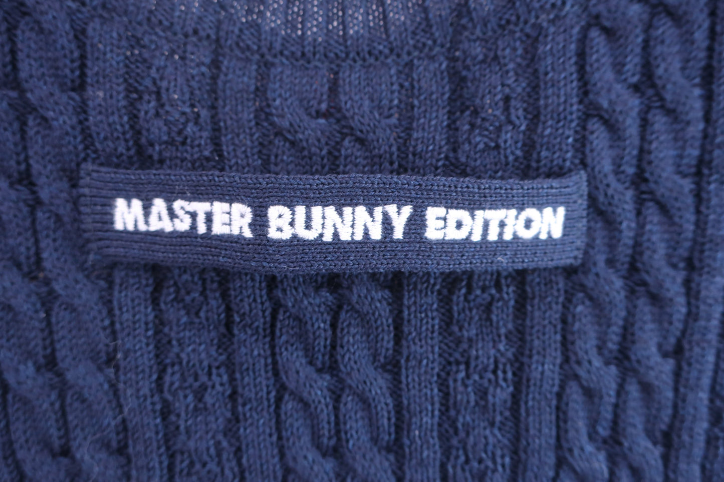 【美品】MASTER BUNNY EDITION(マスターバニーエディション) ベスト ネイビー レディース 0 159-8273952 ゴルフ用品 2408-0383 中古