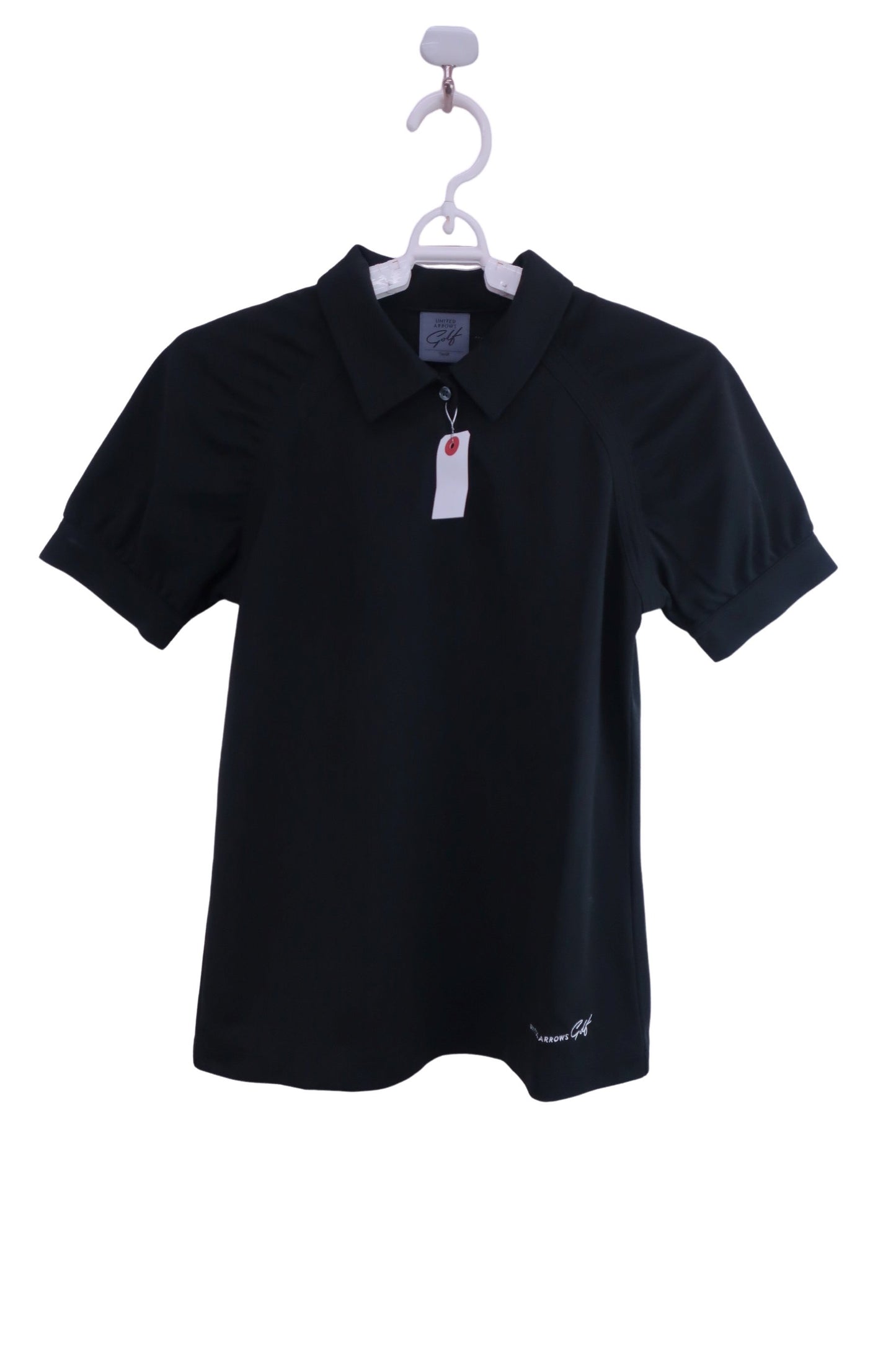 UNITED ARROWS GOLF(ユナイテッドアローズ) ポロシャツ 黒 レディース S A