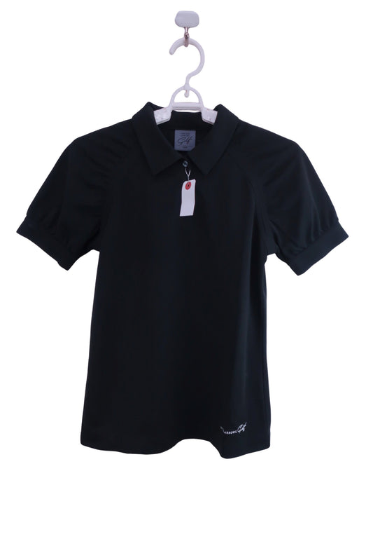UNITED ARROWS GOLF(ユナイテッドアローズ) ポロシャツ 黒 レディース S A