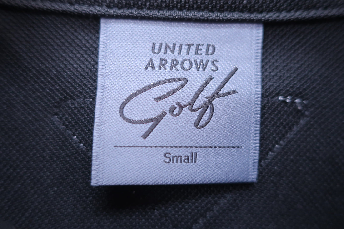 UNITED ARROWS GOLF(ユナイテッドアローズ) ポロシャツ 黒 レディース S A