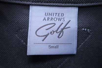 UNITED ARROWS GOLF(ユナイテッドアローズ) ポロシャツ 黒 レディース S A