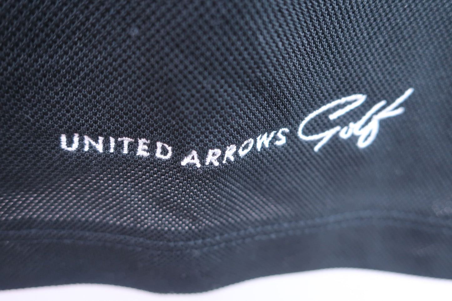 UNITED ARROWS GOLF(ユナイテッドアローズ) ポロシャツ 黒 レディース S A