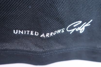 UNITED ARROWS GOLF(ユナイテッドアローズ) ポロシャツ 黒 レディース S A