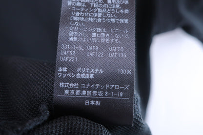 UNITED ARROWS GOLF(ユナイテッドアローズ) ポロシャツ 黒 レディース S A