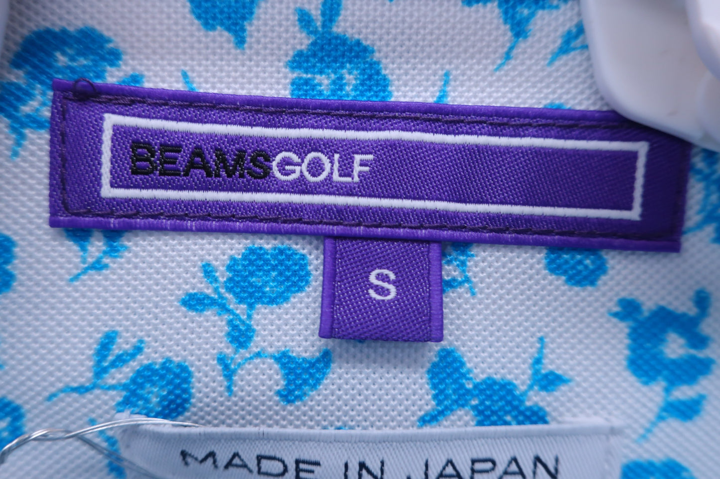 BEAMS GOLF(ビームスゴルフ) ワンピース 白水色総柄 レディース S A