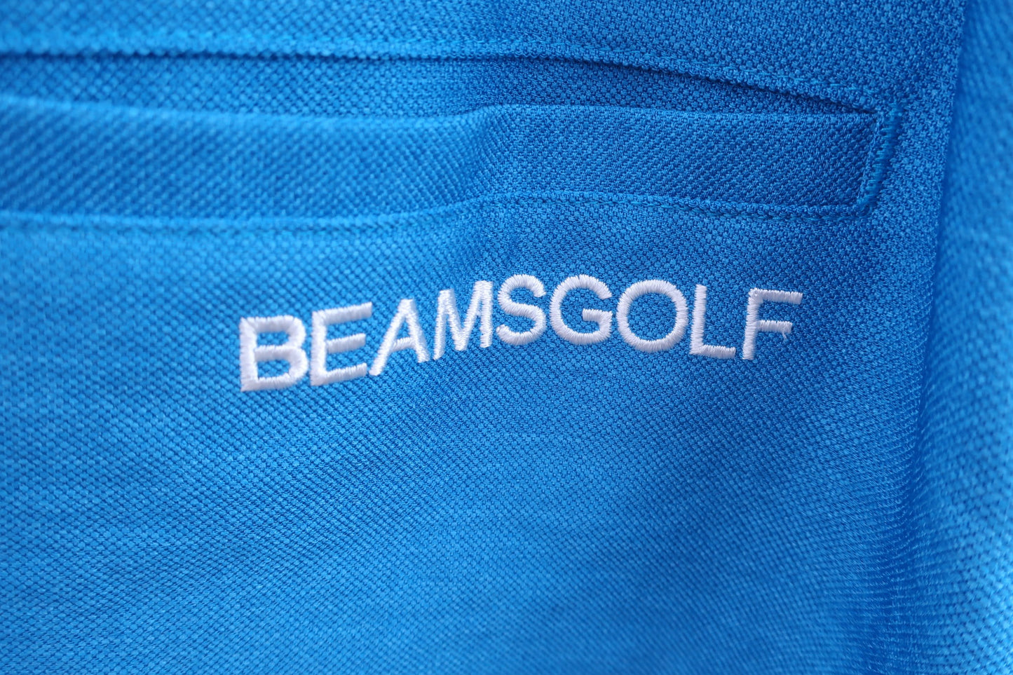 BEAMS GOLF(ビームスゴルフ) ワンピース 白水色総柄 レディース S A