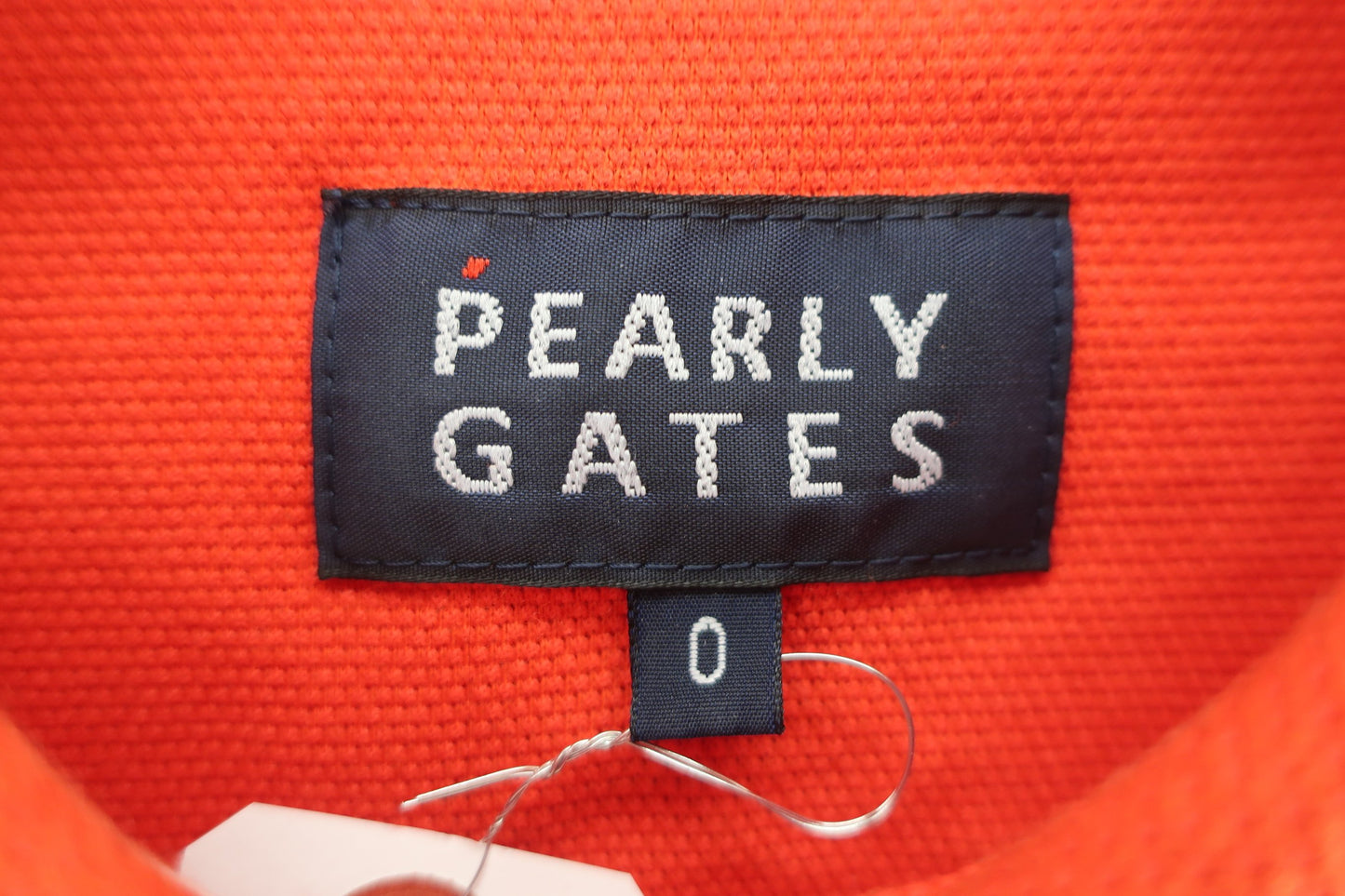 PEARLY GATES(パーリーゲイツ) ポロシャツ オレンジ レディース 0 055-8160512 A