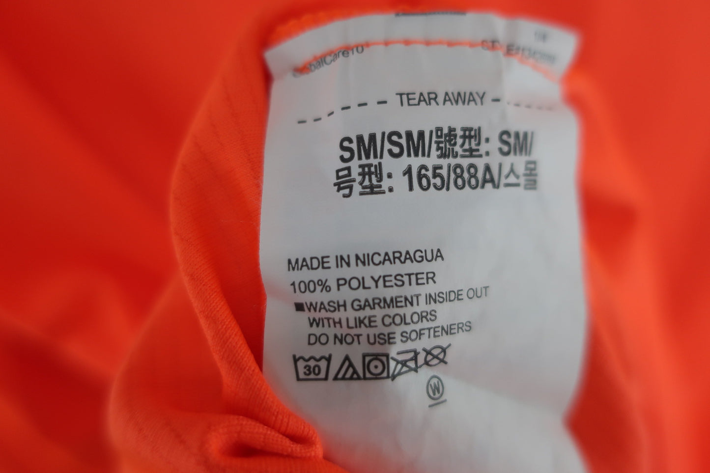 【美品】UNDER ARMOUR(アンダーアーマー) 長袖ハーフジップシャツ オレンジ メンズ SM ゴルフ用品 2408-0431 中古