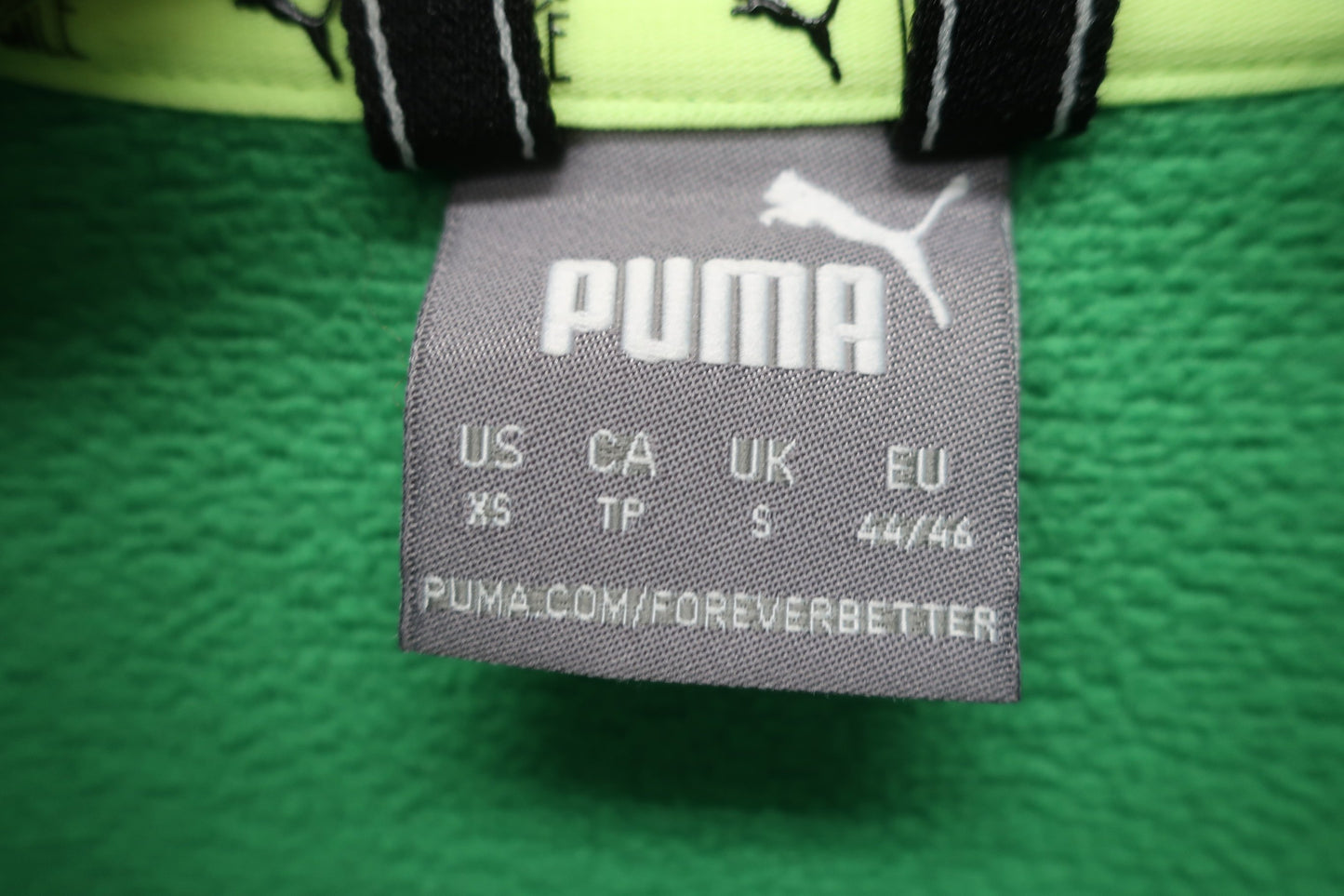 PUMA GOLF(プーマゴルフ) ハーフジップトレーナー 緑 メンズ US XS A