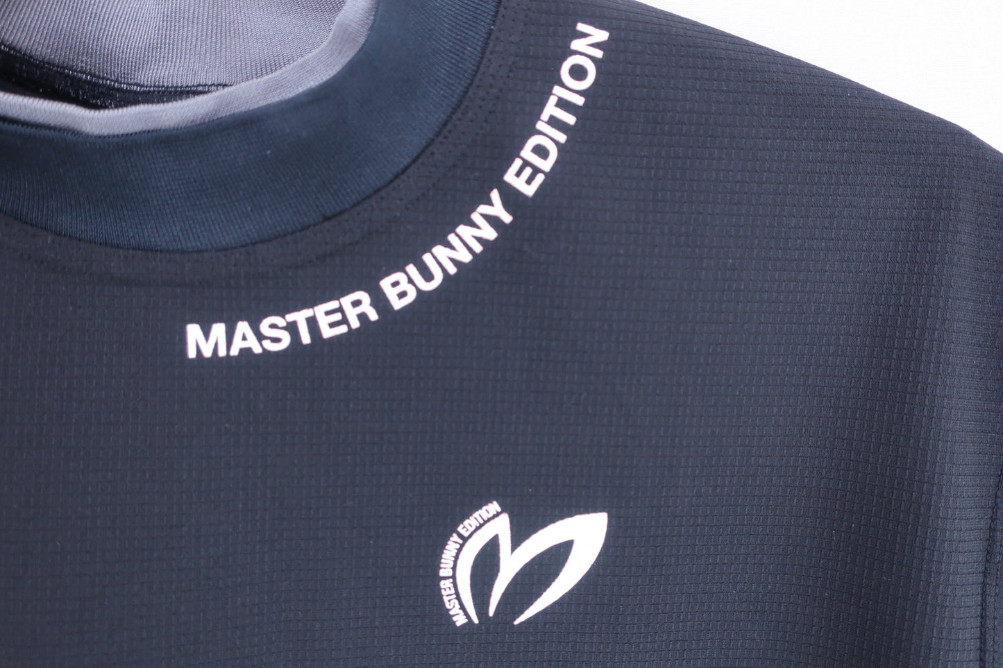 MASTER BUNNY EDITION(マスターバニーエディション) 半袖モックネックシャツ 黒 レディース 2 759-3167202 N