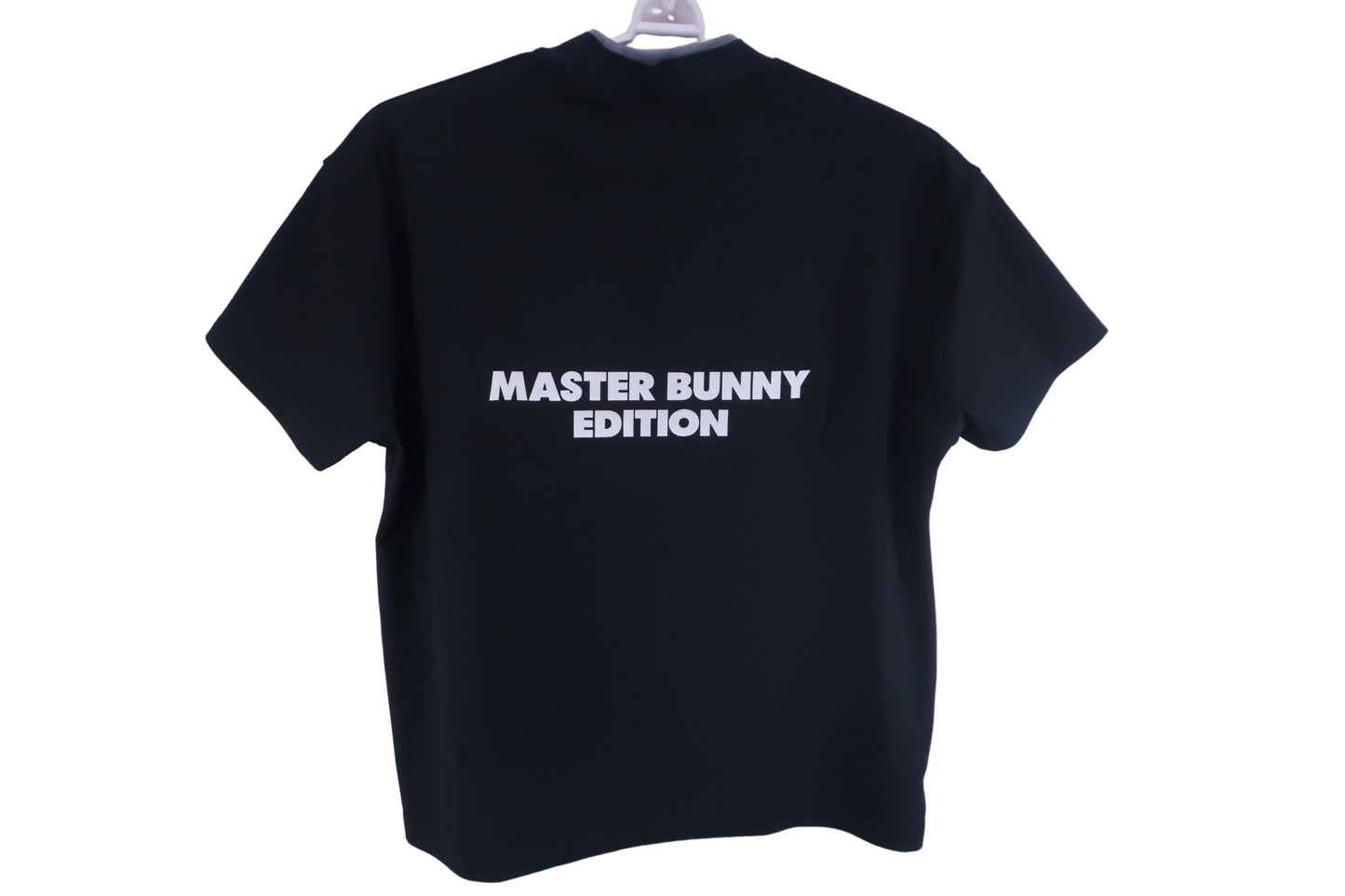 MASTER BUNNY EDITION(マスターバニーエディション) 半袖モックネックシャツ 黒 レディース 2 759-3167202 N