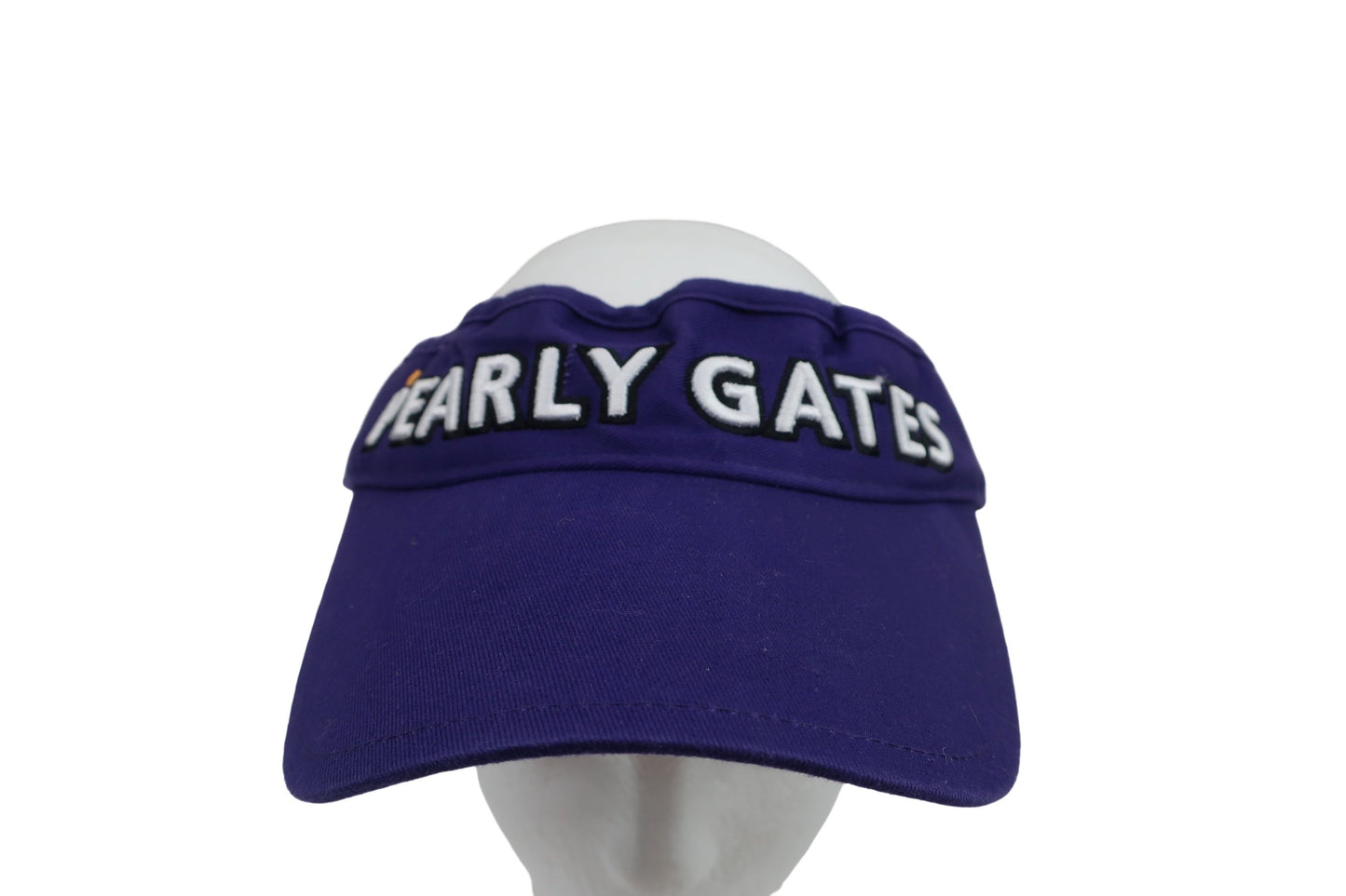 PEARLY GATES(パーリーゲイツ) サンバイザー 紫 レディース フリーサイズ A