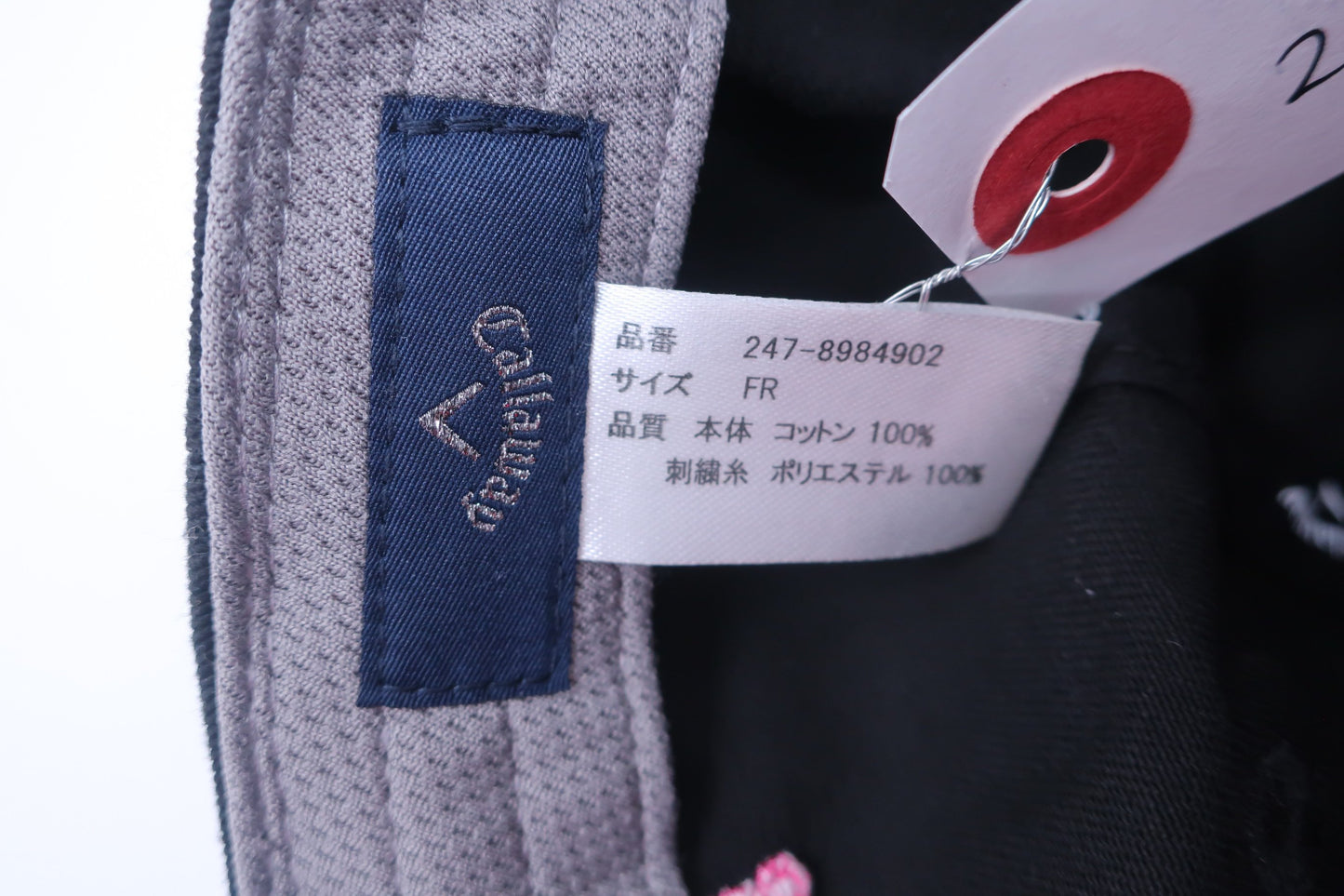 Callaway(キャロウェイ) キャップ 黒ピンク レディース フリーサイズ A