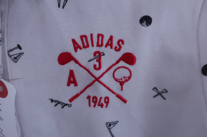 adidas(アディダス) ポロシャツ 白 レディース S/P ゴルフ用品 2409-0041 中古