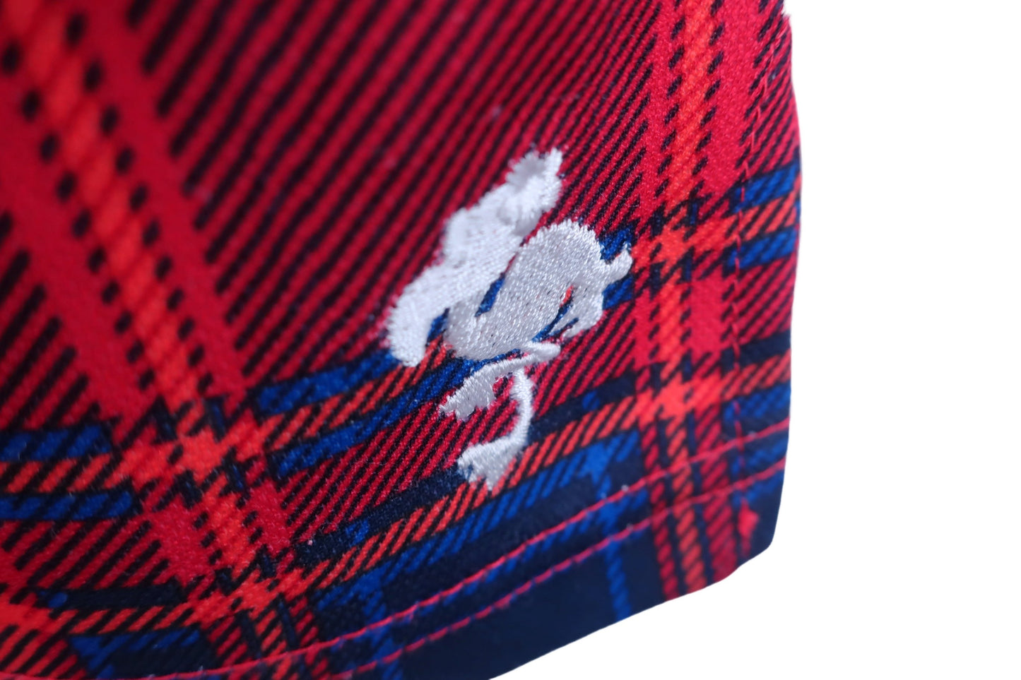 kissmark Golf(キスマークゴルフ) ポロシャツ 赤青チェック レディース LL ゴルフ用品 2409-0063 中古
