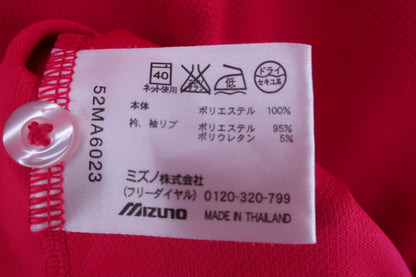 MIZUNO(ミズノ) ポロシャツ ピンク レディース L ゴルフ用品 2409-0064 中古