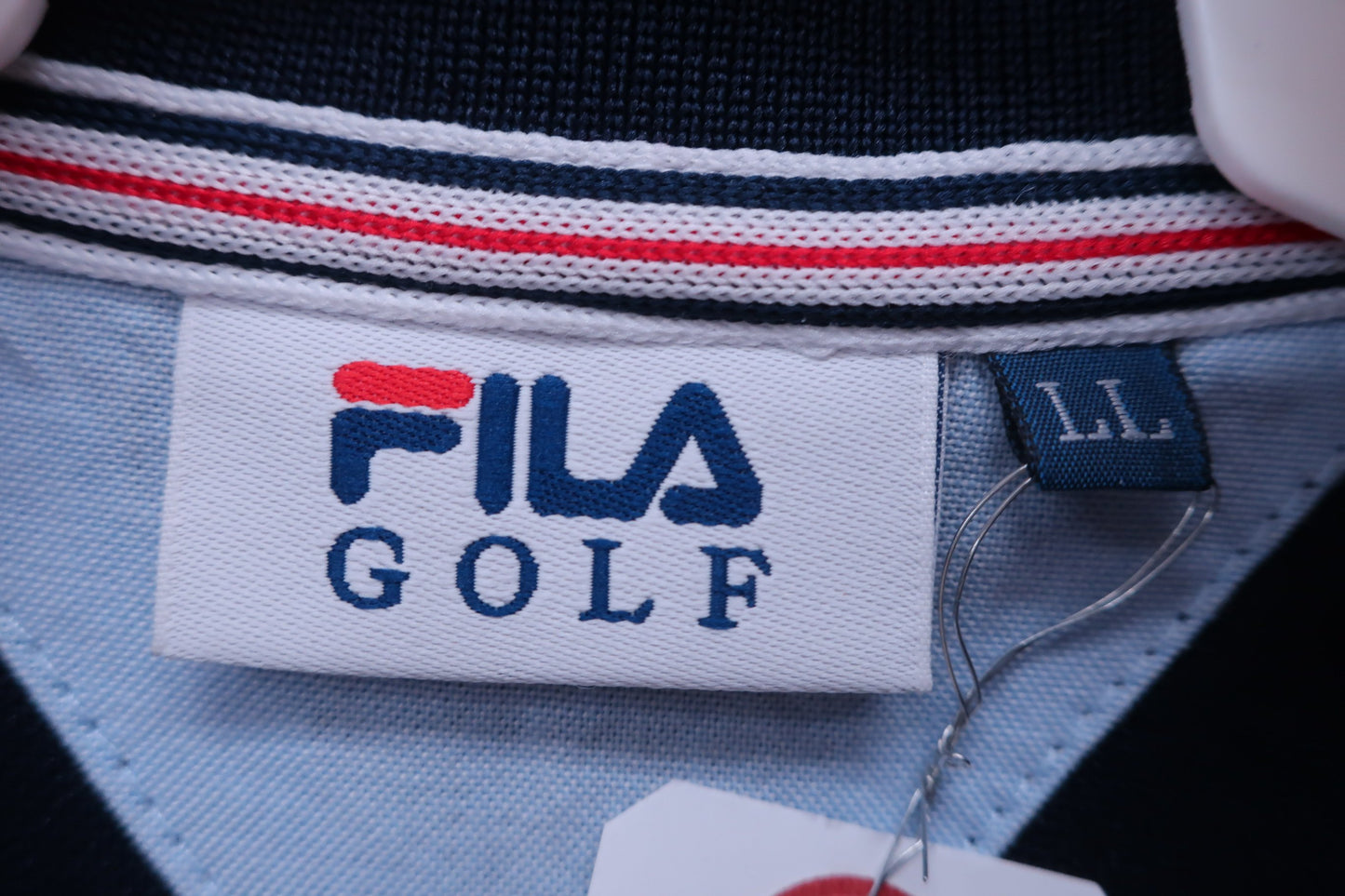FILA GOLF(フィラゴルフ) ポロシャツワンピース ネイビー レディース LL A