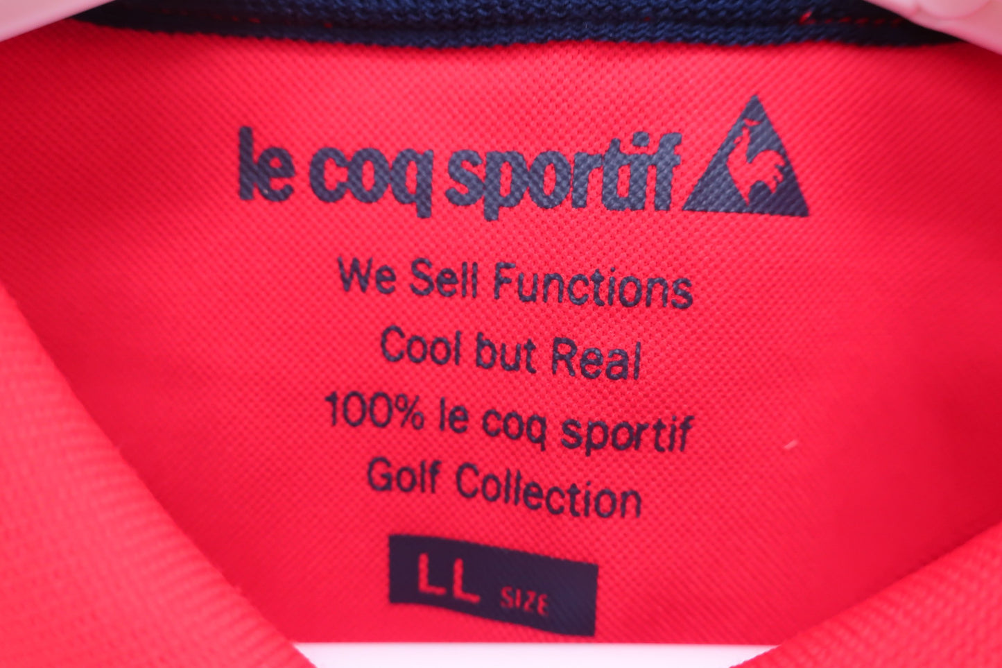 le coq sportif(ルコックスポルティフ) ポロシャツ オレンジ レディース LL A