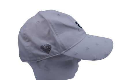 【美品】FILA GOLF(フィラゴルフ) キャップ 白 レディース ゴルフ用品 2409-0089 中古