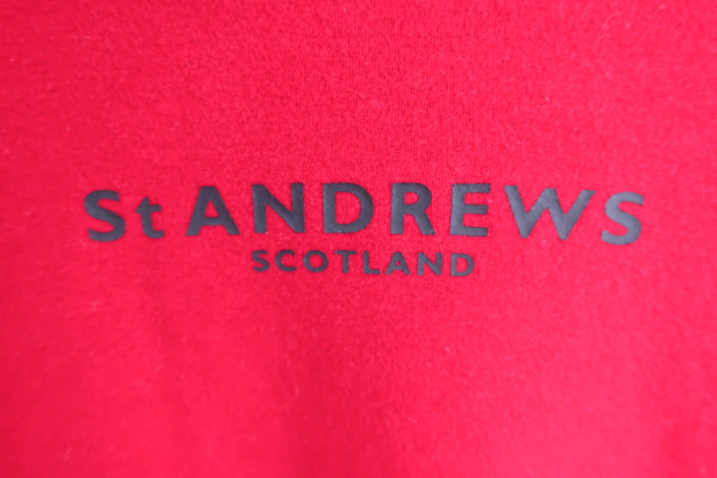 St ANDREWS(セントアンドリュース) モックネックシャツ 赤 メンズ M 043-0266152 A