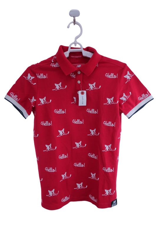 New Balance golf(ニューバランスゴルフ) ポロシャツ 赤 レディース 1 012-7160506 ゴルフ用品 2409-0188 中古