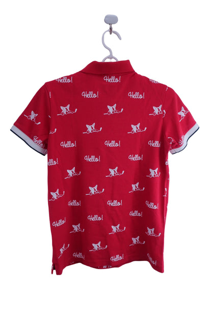 New Balance golf(ニューバランスゴルフ) ポロシャツ 赤 レディース 1 012-7160506 ゴルフ用品 2409-0188 中古