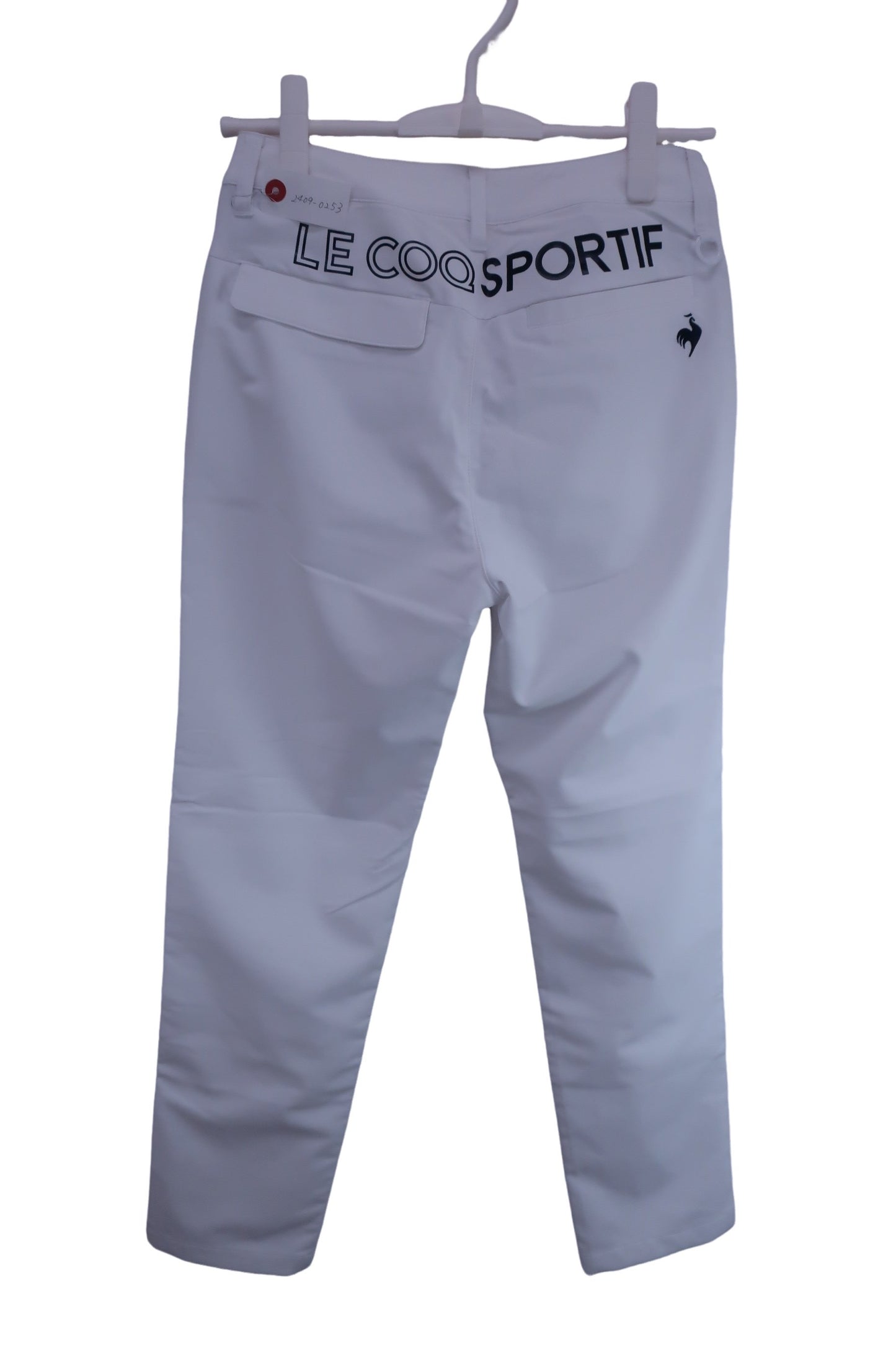 le coq sportif(ルコックスポルティフ) パンツ 白 レディース 9 QGWVJD03 N-2