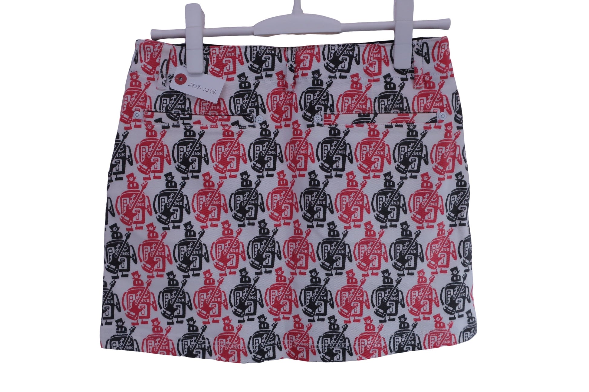 le coq sportif(ルコックスポルティフ) スカート 白黒赤 レディース 9 B-4