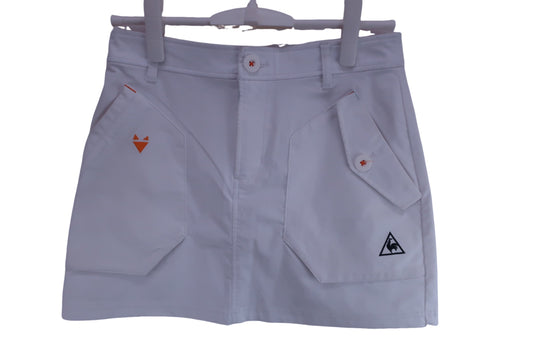 le coq sportif(ルコックスポルティフ) スカート 白 レディース 9 QGWMJE04 B-1