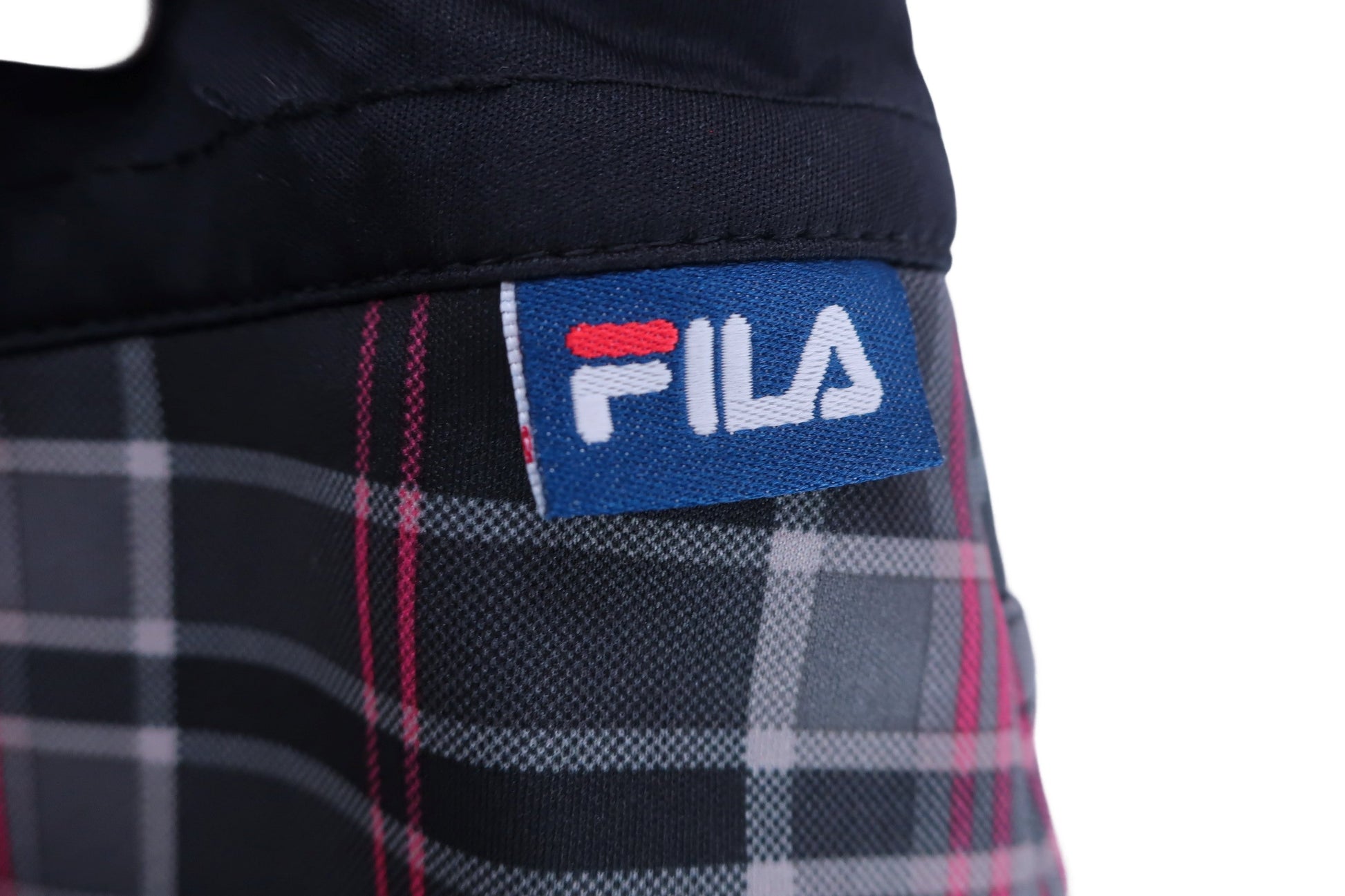 FILA GOLF(フィラゴルフ) 裏起毛スカート 黒ピンクチェック レディース M A-2