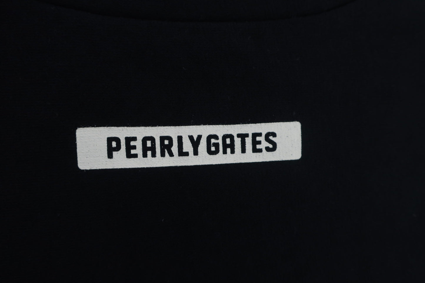 PEARLY GATES(パーリーゲイツ) ハイネック長袖シャツ 黒 メンズ 4 053-9166115 B