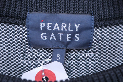 PEARLY GATES(パーリーゲイツ) セーター 黒 メンズ 5 053-9270011 A