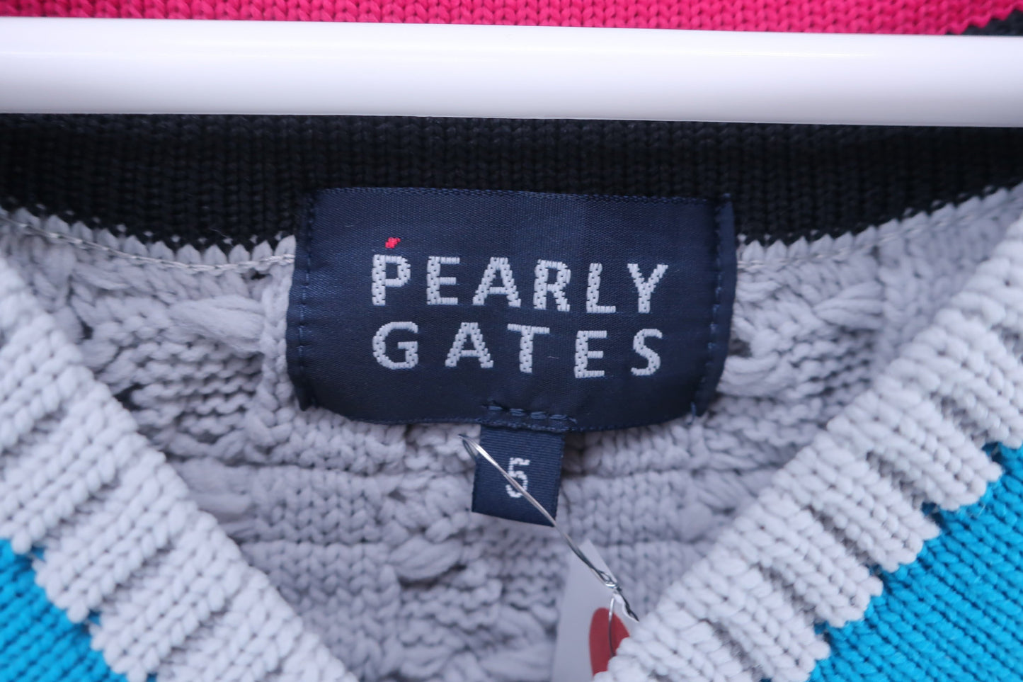 PEARLY GATES(パーリーゲイツ) ベスト グレー メンズ 5 053-7273801 A